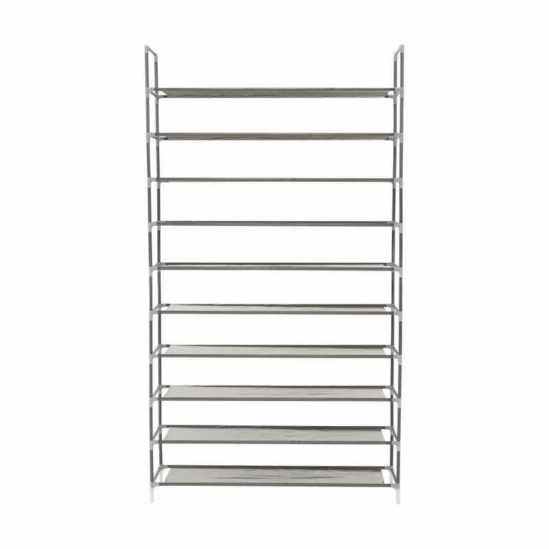 Casa si Gradina - Mobilier - Dulapuri si sifoniere - Dulapuri pantofi - Pantofar 10 randuri, gri, FILOU - Infinity.ro