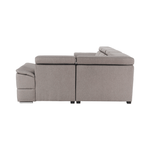 Casa si Gradina - Mobilier - Canapele si coltare - Coltare - Coltar, gri maroniu Taupe, model stanga, SEGORIA ROH U - Infinity.ro