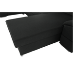 Casa si Gradina - Mobilier - Canapele si coltare - Coltare - Coltar, gri inchis, model dreapta, SEGORIA ROH U - Infinity.ro