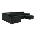 Casa si Gradina - Mobilier - Canapele si coltare - Coltare - Coltar, gri inchis, model dreapta, SEGORIA ROH U - Infinity.ro