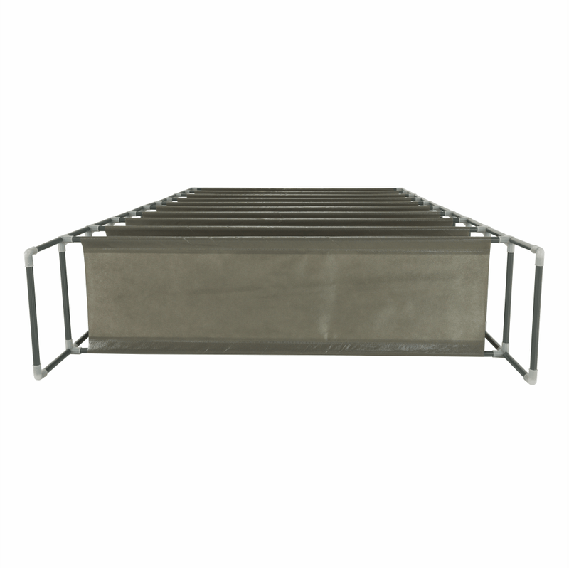 Casa si Gradina - Mobilier - Dulapuri si sifoniere - Dulapuri pantofi - Pantofar 10 randuri, gri, FILOU - Infinity.ro