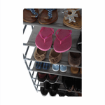Casa si Gradina - Mobilier - Dulapuri si sifoniere - Dulapuri pantofi - Pantofar 10 randuri, gri, FILOU - Infinity.ro