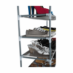 Casa si Gradina - Mobilier - Dulapuri si sifoniere - Dulapuri pantofi - Pantofar 10 randuri, gri, FILOU - Infinity.ro