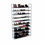 Casa si Gradina - Mobilier - Dulapuri si sifoniere - Dulapuri pantofi - Pantofar 10 randuri, gri, FILOU - Infinity.ro
