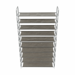 Casa si Gradina - Mobilier - Dulapuri si sifoniere - Dulapuri pantofi - Pantofar 10 randuri, gri, FILOU - Infinity.ro