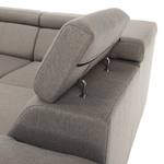Casa si Gradina - Mobilier - Canapele si coltare - Coltare - Coltar, gri maroniu Taupe, model stanga, SEGORIA ROH U - Infinity.ro