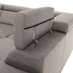 Casa si Gradina - Mobilier - Canapele si coltare - Coltare - Coltar, gri maroniu Taupe, model stanga, SEGORIA ROH U - Infinity.ro