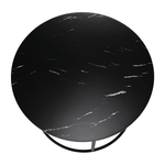 Casa si Gradina - Mobilier - Mese si birouri - Masute de cafea - Masuta de cafea, marmura neagra / metal negru, GAGIN - Infinity.ro