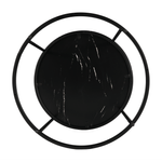 Casa si Gradina - Mobilier - Mese si birouri - Masute de cafea - Masuta de cafea, marmura neagra / metal negru, GAGIN - Infinity.ro