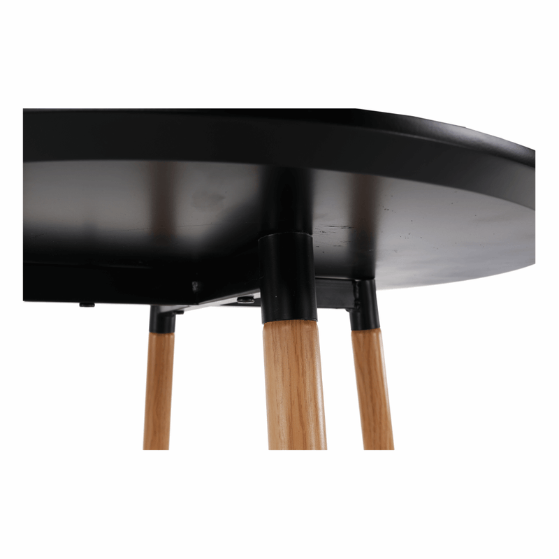Casa si Gradina - Mobilier - Mese si birouri - Mese living - Masa de bar, negru/stejar, diametru 60 cm, IMAM - Infinity.ro