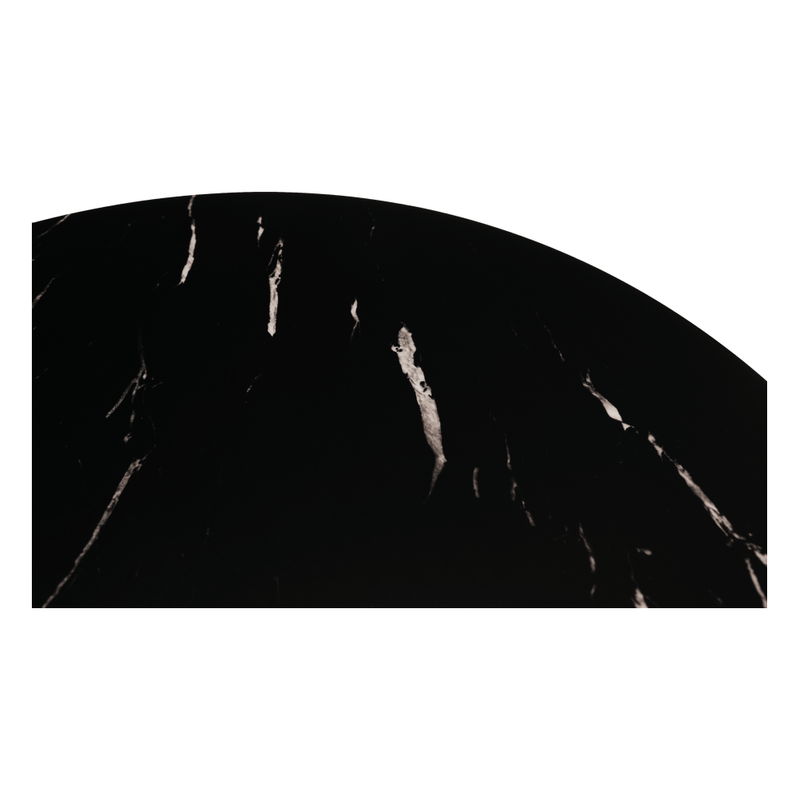Casa si Gradina - Mobilier - Mese si birouri - Masute de cafea - Masuta de cafea, marmura neagra / metal negru, GAGIN - Infinity.ro