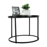 Casa si Gradina - Mobilier - Mese si birouri - Masute de cafea - Masuta de cafea, marmura neagra / metal negru, GAGIN - Infinity.ro