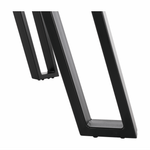 Casa si Gradina - Mobilier - Mese si birouri - Mese bucatarie si dining - Masa dining, stejar/negru, 140x83 cm, PEDAL - Infinity.ro