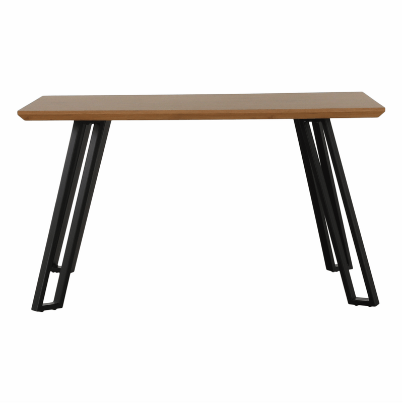 Casa si Gradina - Mobilier - Mese si birouri - Mese bucatarie si dining - Masa dining, stejar/negru, 140x83 cm, PEDAL - Infinity.ro