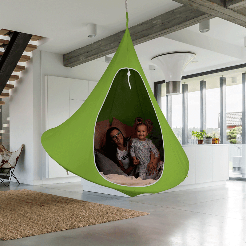 Casa si Gradina - Gradina si terasa - Balansoare si hamace - Balansoare - Scaun suspendabil balansoar, verde, KLORIN NEW KLASIK - Infinity.ro