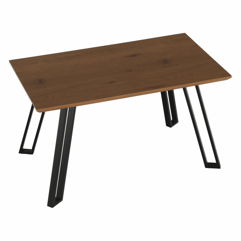 Casa si Gradina - Mobilier - Mese si birouri - Mese bucatarie si dining - Masa dining, stejar/negru, 140x83 cm, PEDAL - Infinity.ro
