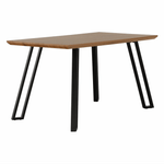 Casa si Gradina - Mobilier - Mese si birouri - Mese bucatarie si dining - Masa dining, stejar/negru, 140x83 cm, PEDAL - Infinity.ro