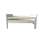 Casa si Gradina - Mobilier - Paturi si accesorii - Paturi - Pat, lungime reglabila, alb, EUNIKA - Infinity.ro