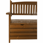 Casa si Gradina - Gradina si terasa - Mobilier exterior - Bancute de gradina - Banca de gradina, maro, 150cm, AMULA - Infinity.ro