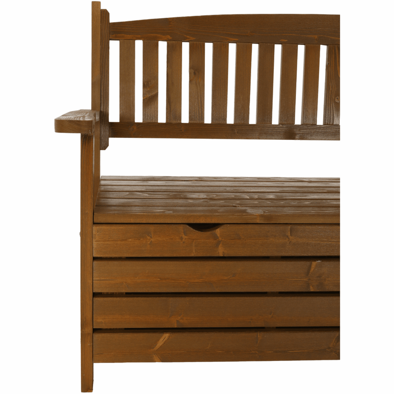 Casa si Gradina - Gradina si terasa - Mobilier exterior - Bancute de gradina - Banca de gradina, maro, 150cm, AMULA - Infinity.ro