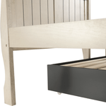 Casa si Gradina - Mobilier - Paturi si accesorii - Paturi - Pat cu pat suplimentar, alb antic, 90x200, ANTIKO - Infinity.ro