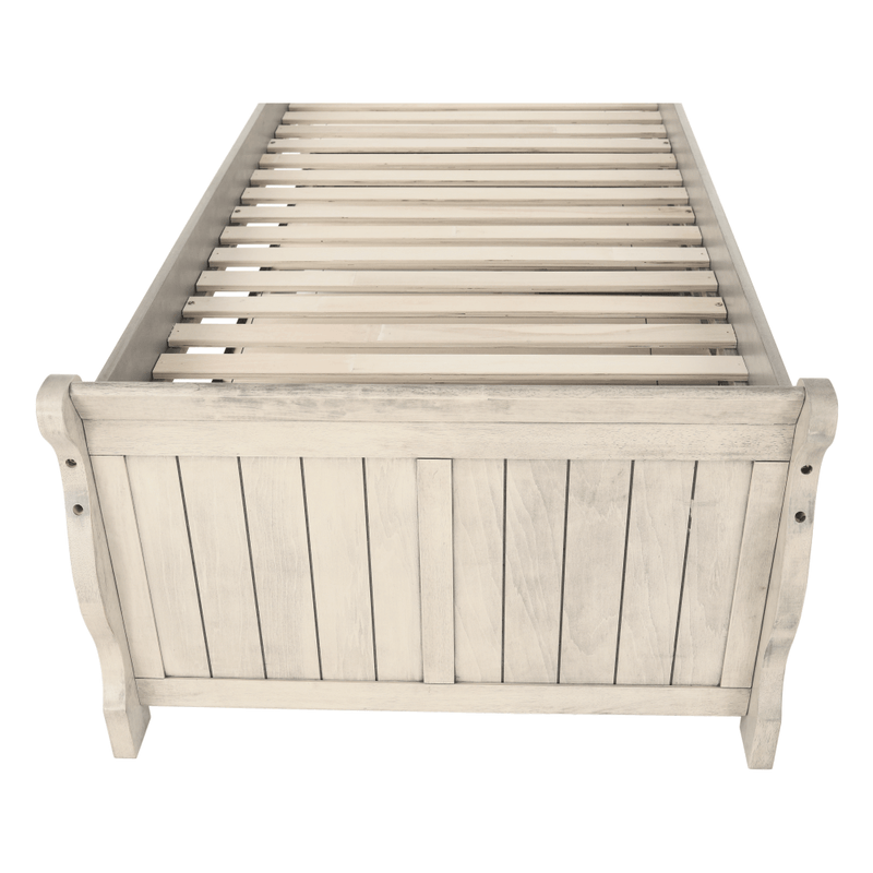 Casa si Gradina - Mobilier - Paturi si accesorii - Paturi - Pat cu pat suplimentar, alb antic, 90x200, ANTIKO - Infinity.ro