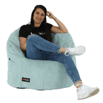 Casa si Gradina - Mobilier - Scaune si fotolii - Fotolii - Fotoliu tip sac, material textil mentol, ALMERO - Infinity.ro