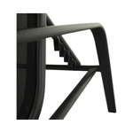 Casa si Gradina - Gradina si terasa - Mobilier exterior - Scaune si sezlonguri gradina - Stivuibil sezlong de gradina reglabil, negru/gri, ATREO - Infinity.ro