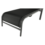 Casa si Gradina - Gradina si terasa - Mobilier exterior - Scaune si sezlonguri gradina - Stivuibil sezlong de gradina reglabil, negru/gri, ATREO - Infinity.ro