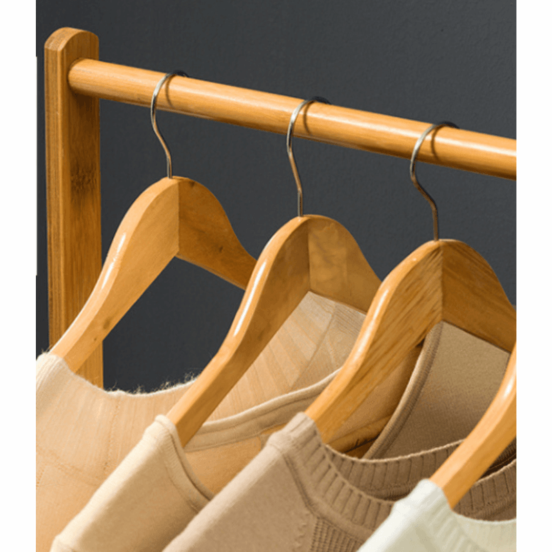 Casa si Gradina - Mobilier - Organizare si depozitare - Cuiere - Stander haine, bambus, latime 100 cm, VIKIR TYP 3 - Infinity.ro