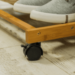 Casa si Gradina - Mobilier - Organizare si depozitare - Cuiere - Stander haine, bambus, latime 100 cm, VIKIR TYP 3 - Infinity.ro