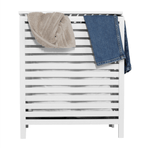 Market - Spalare si intretinere rufe - Uscatoare de rufe si accesorii - Cos de rufe, alb, MENORK - Infinity.ro