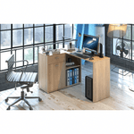 Casa si Gradina - Mobilier - Mese si birouri - Birouri - Masa PC de colt, stejar sonoma, KALIMERO - Infinity.ro