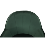 Casa si Gradina - Mobilier - Scaune si fotolii - Fotolii - Fotoliu de birou, verde material Velvet /auriu, EROL - Infinity.ro
