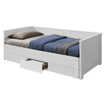 Casa si Gradina - Mobilier - Paturi si accesorii - Paturi - Pat extensibil, GORETA, alb - Infinity.ro