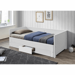 Casa si Gradina - Mobilier - Paturi si accesorii - Paturi - Pat extensibil, GORETA, alb - Infinity.ro