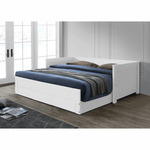 Casa si Gradina - Mobilier - Paturi si accesorii - Paturi - Pat extensibil, GORETA, alb - Infinity.ro