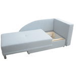 Casa si Gradina - Mobilier - Canapele si coltare - Canapele - Canapea, extensibila, de dreapta, LAUREL, albastru deschis - Infinity.ro