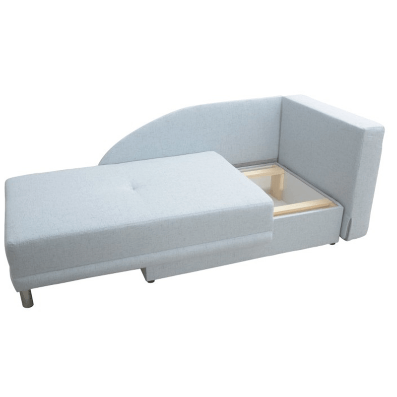 Casa si Gradina - Mobilier - Canapele si coltare - Canapele - Canapea, extensibila, de dreapta, LAUREL, albastru deschis - Infinity.ro