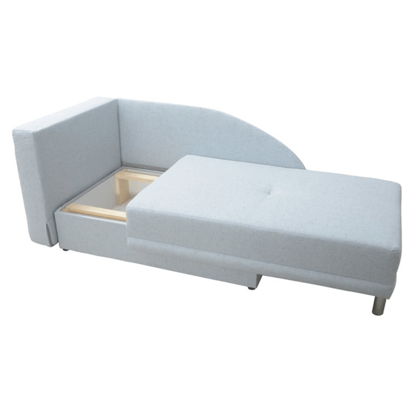 Casa si Gradina - Mobilier - Canapele si coltare - Canapele - Canapea, albastru deschis, extensibila, de stanga, LAUREL - Infinity.ro