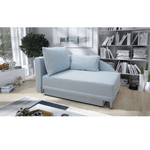 Casa si Gradina - Mobilier - Canapele si coltare - Canapele - Canapea, albastru deschis, extensibila, de stanga, LAUREL - Infinity.ro