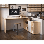 Casa si Gradina - Mobilier - Mese si birouri - Birouri - Masa pentru scris, stejar sonoma/alb, DALTON 2 NEW VE 02 - Infinity.ro