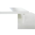 Casa si Gradina - Mobilier - Mese si birouri - Mese bucatarie si dining - Masa de scris, alb/gri, DALTON 2  NEW VE 02 - Infinity.ro