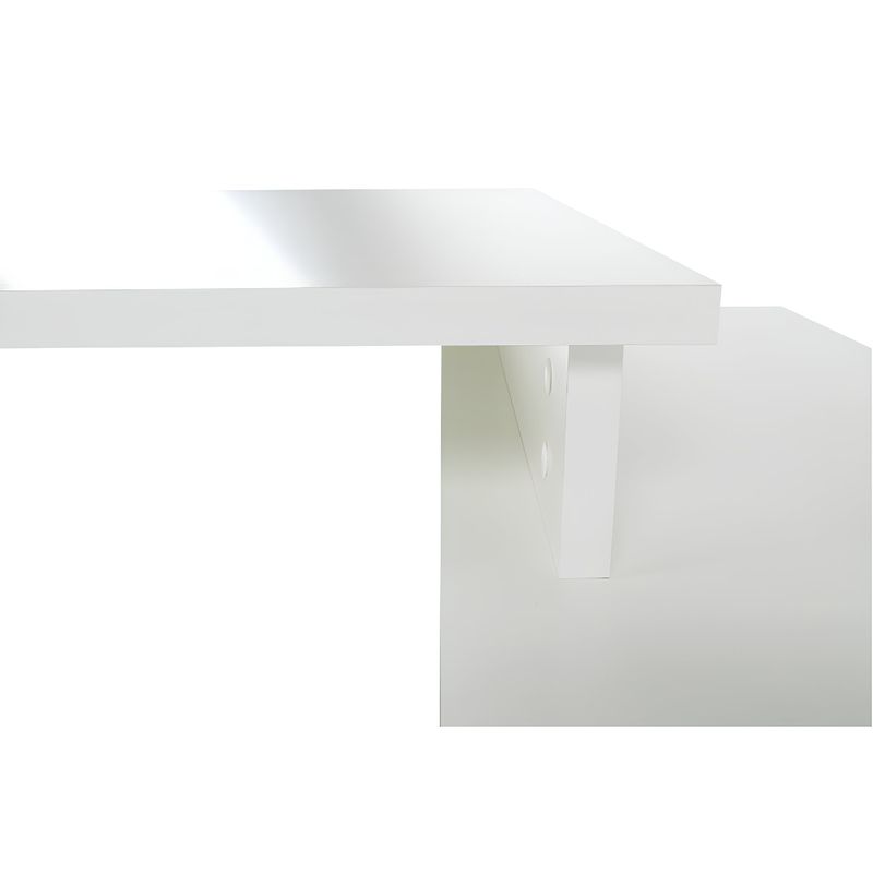 Casa si Gradina - Mobilier - Mese si birouri - Mese bucatarie si dining - Masa de scris, alb/gri, DALTON 2  NEW VE 02 - Infinity.ro