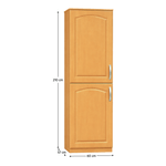 Casa si Gradina - Mobilier - Dulapuri si sifoniere - Dulapuri - Dulap pentru produse alimentare, anin, stanga, LORA MDF NEW KLASIK S60LO - Infinity.ro