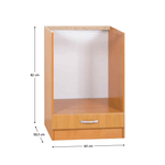 Casa si Gradina - Mobilier - Dulapuri si sifoniere - Dulapuri - Dulap bucatarie, arin, LORA MDF NEW KLASIK S60KU - Infinity.ro