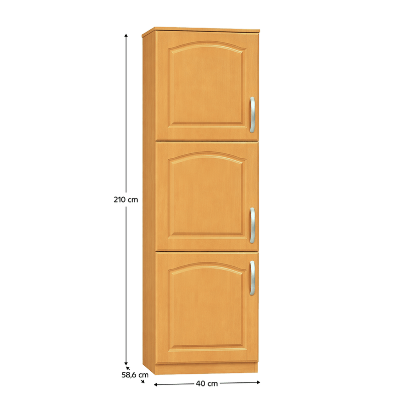 Casa si Gradina - Mobilier - Dulapuri si sifoniere - Dulapuri - Dulap bucatarie, arin, de stanga, LORA MDF NEW KLASIK S40/210/58 - Infinity.ro