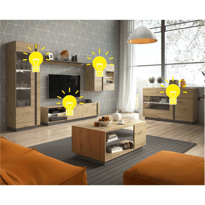 Casa si Gradina - Corpuri si surse de iluminat - Benzi LED - Iluminare LED cu 1-punct, CITY - Infinity.ro