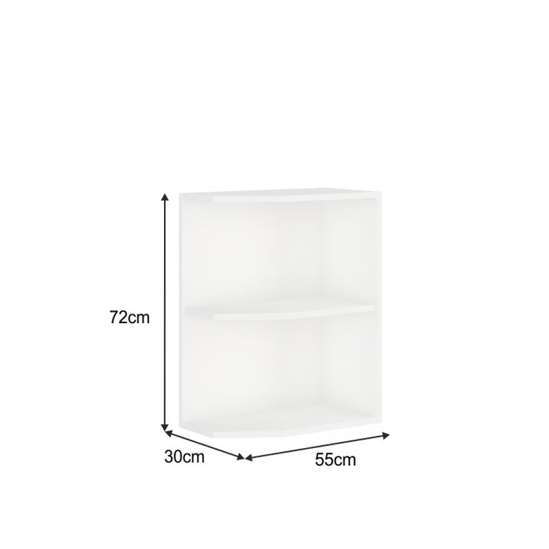Casa si Gradina - Mobilier - Dulapuri si sifoniere - Dulapuri - Dulap inferior de colt, alb, SPLIT 30 D ZAK BB - Infinity.ro