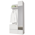 Casa si Gradina - Mobilier - Organizare si depozitare - Cuiere - Ansamblu pentru hol, alb, GADIS - Infinity.ro